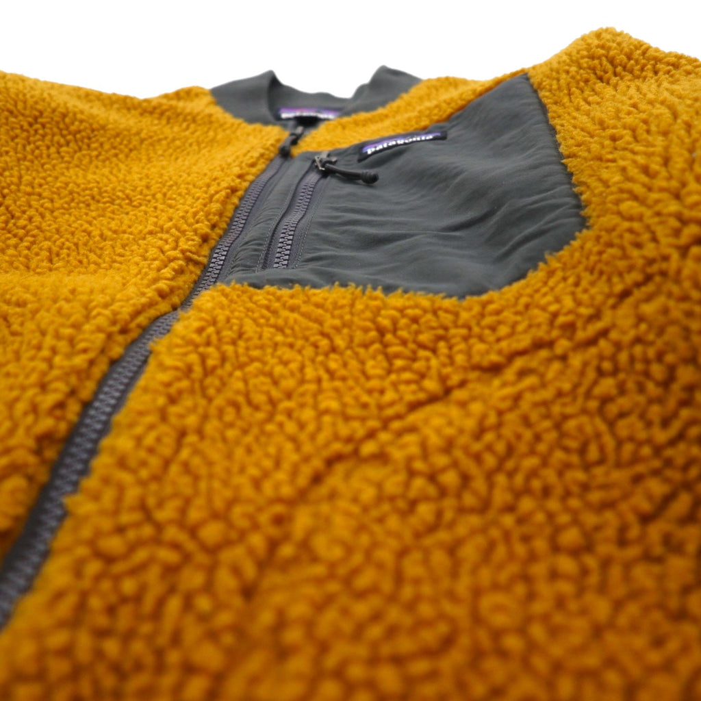 Patagonia レトロＸ 廃番 ボマージャケット Retro-X Bomber Jacket ボア フリースジャケット M マスタードブラウン 22830