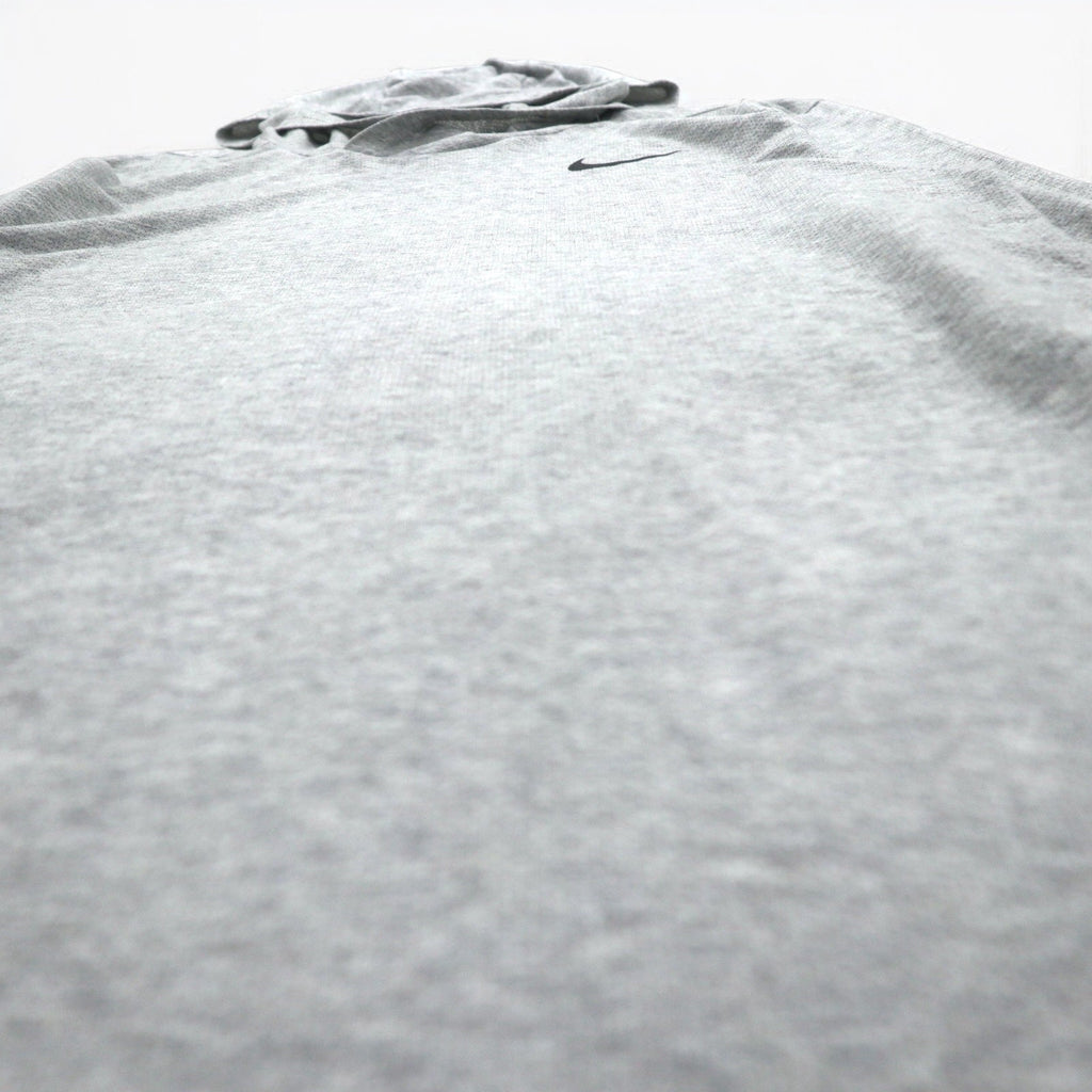 NIKE Dri-FIT Felpa con cappuccio a maniche lunghe M grigio L/S Hooded Training Top AO7579-012