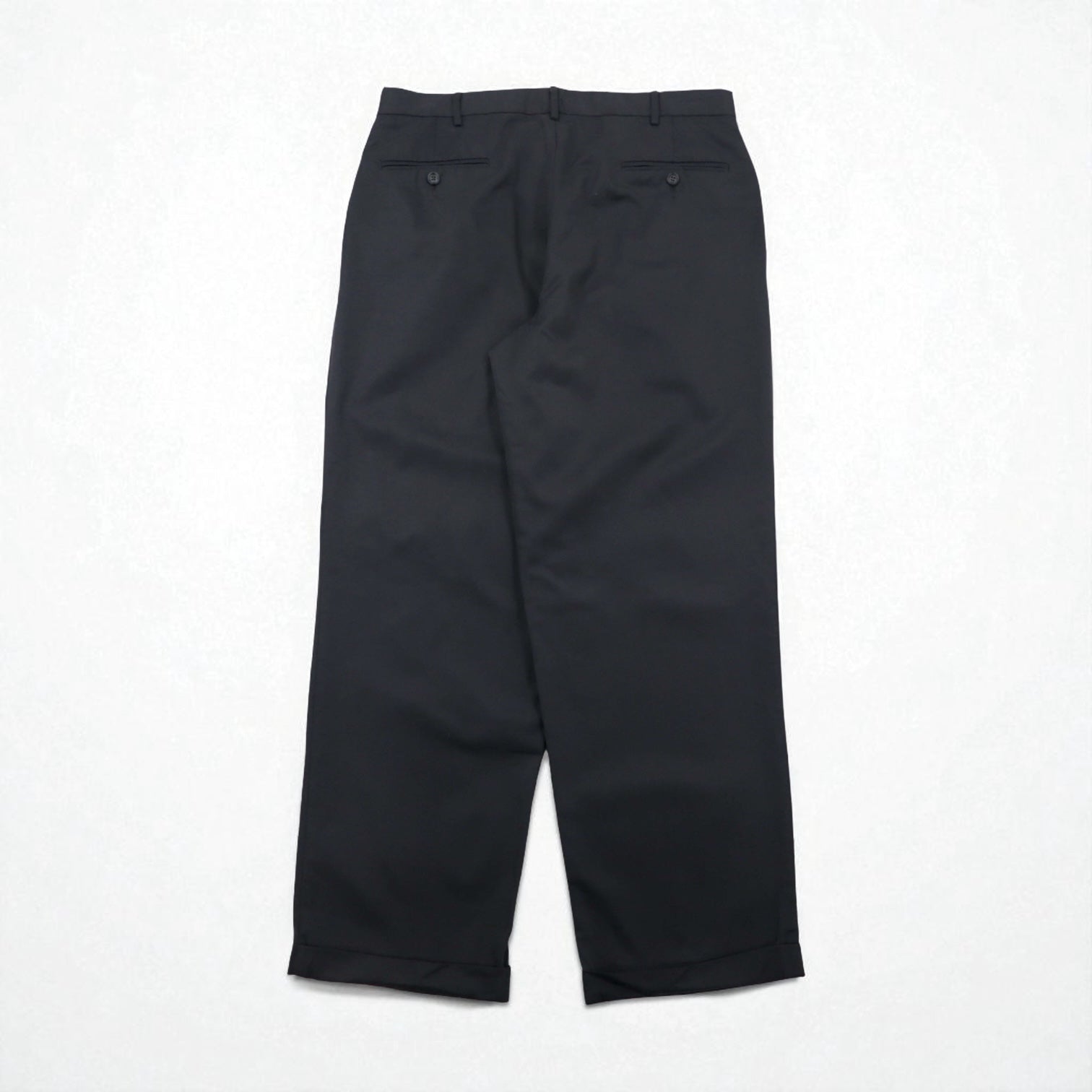 DOCKERS (Levi's) Pantaloni ampi con due pinces anni 2000, taglia L, grigi, poliestere