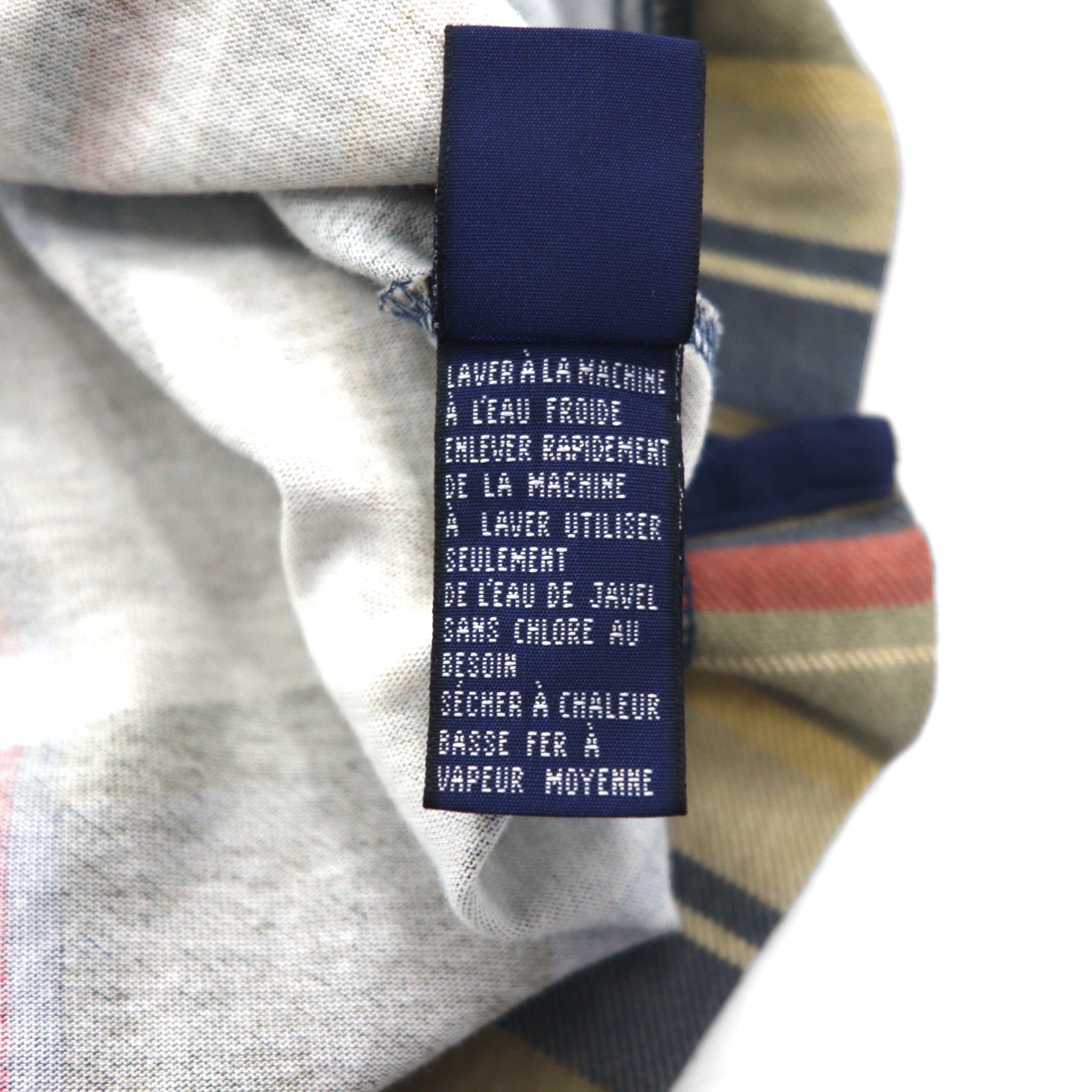 Polo Nautica anni '90, taglia XL, blu navy, a quadri, in cotone, con logo ricamato.