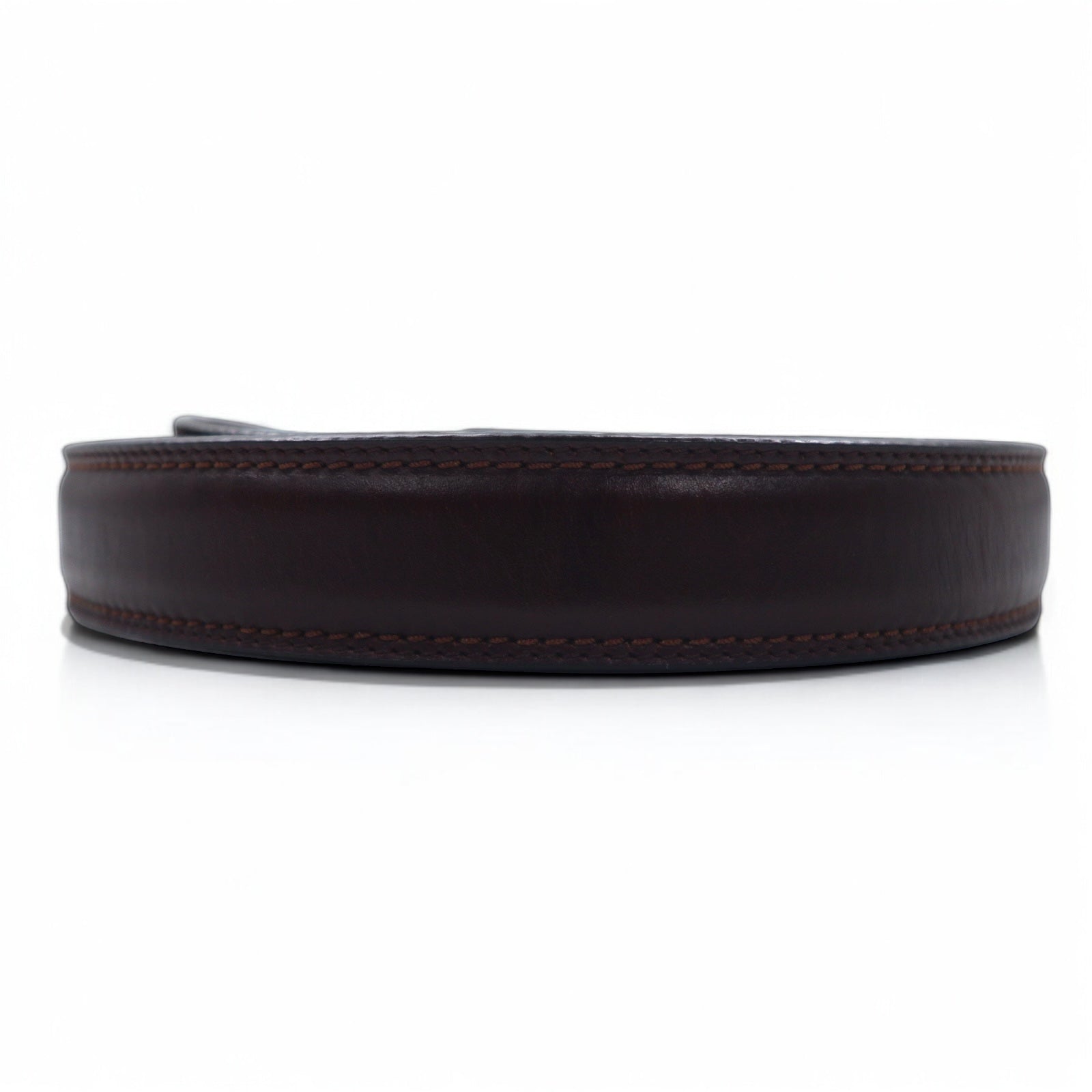 DOCKERS (Levi's) Cintura in pelle 46 / 115 Marrone 17DK0298 Fibbia argento