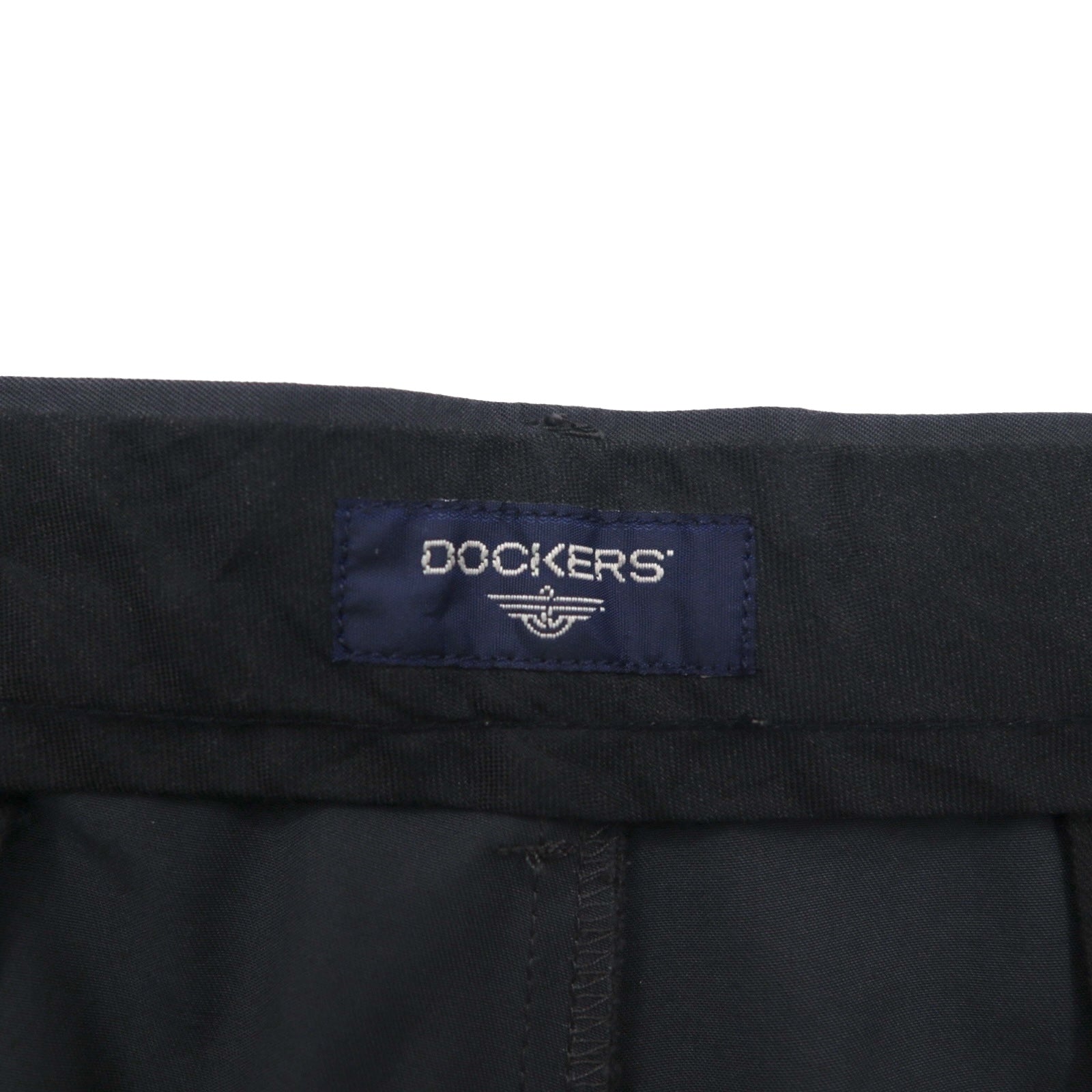DOCKERS (Levi's) Pantaloni ampi con due pinces anni 2000, taglia L, grigi, poliestere