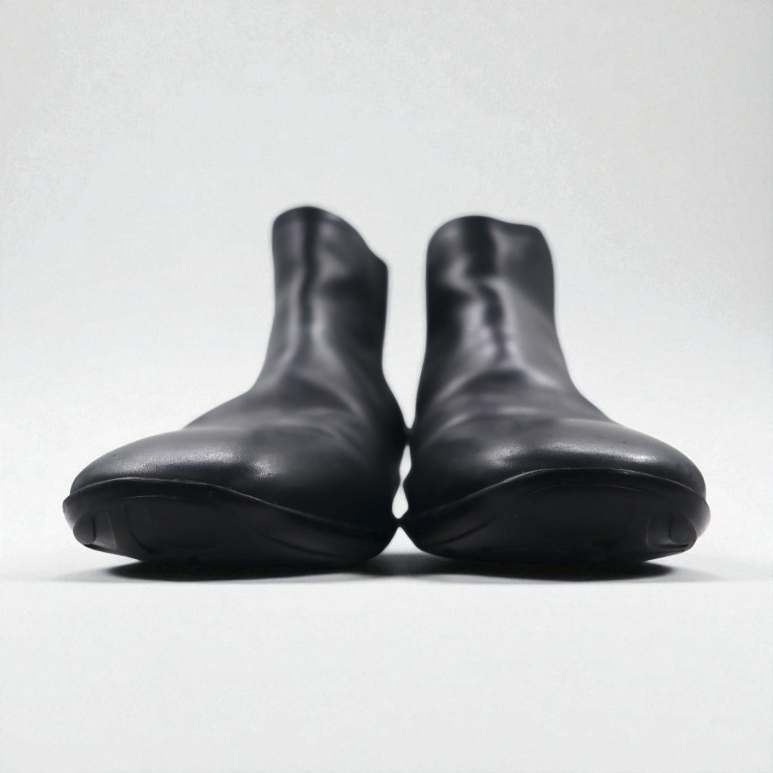 Salvatore Ferragamo stivaletti Chelsea boots con elastico laterale 27cm pelle nera VF 20202 D17 Made in Italy
