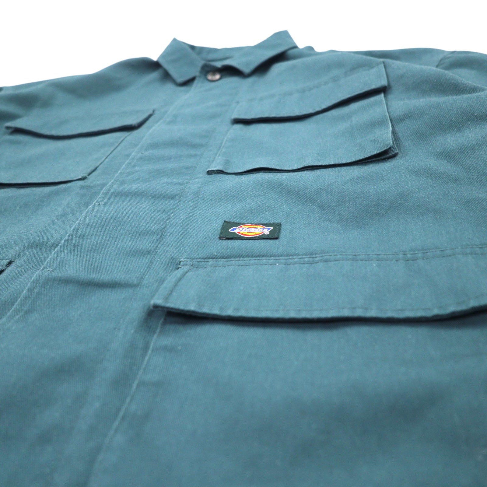 scair × Dickies BDU Giacca Militare L Verde Poliestere Cotone TC Twill