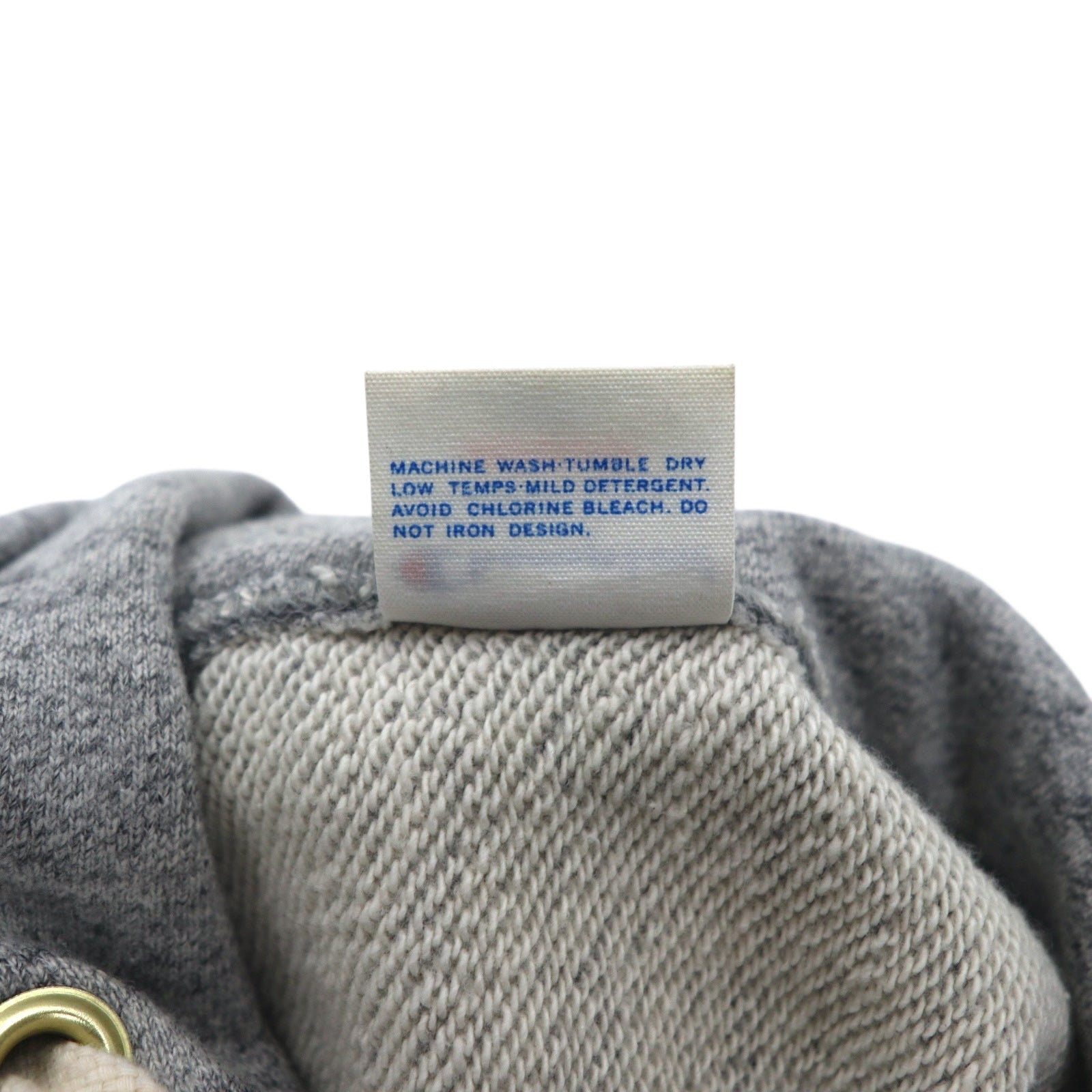 Champion Reverse Weave REVERSE WEAVE Felpa con cappuccio a pullover con bordi a costine M Grigio Ricamo logo script C8-S103