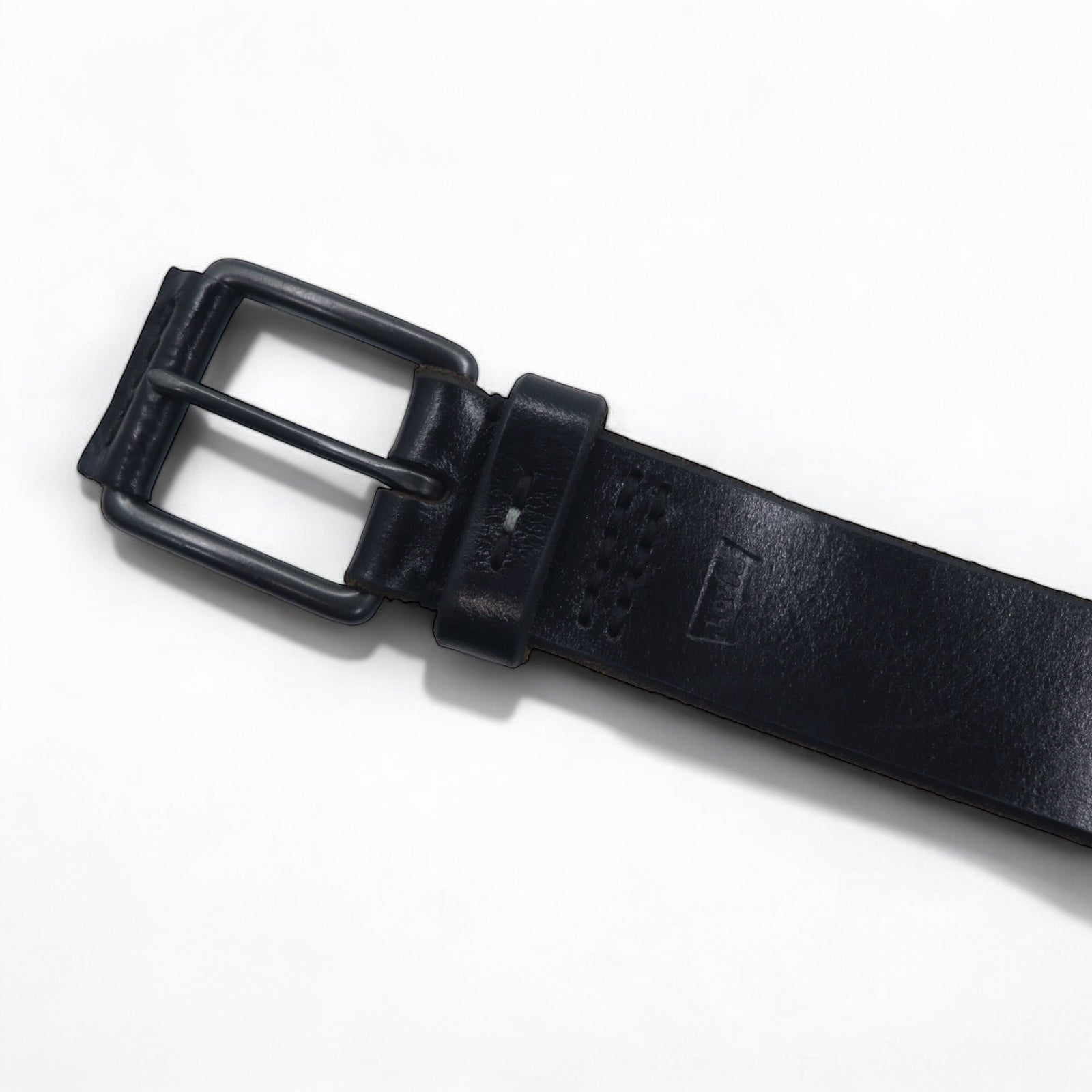 Cintura in pelle Levi's XL 42-44 nera 11LV320016 con fibbia in metallo