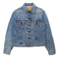 Levi's anni '90, replica terza generazione, Big E, giacca di jeans, 40, blu, cotone, 71557-02, Made in Japan