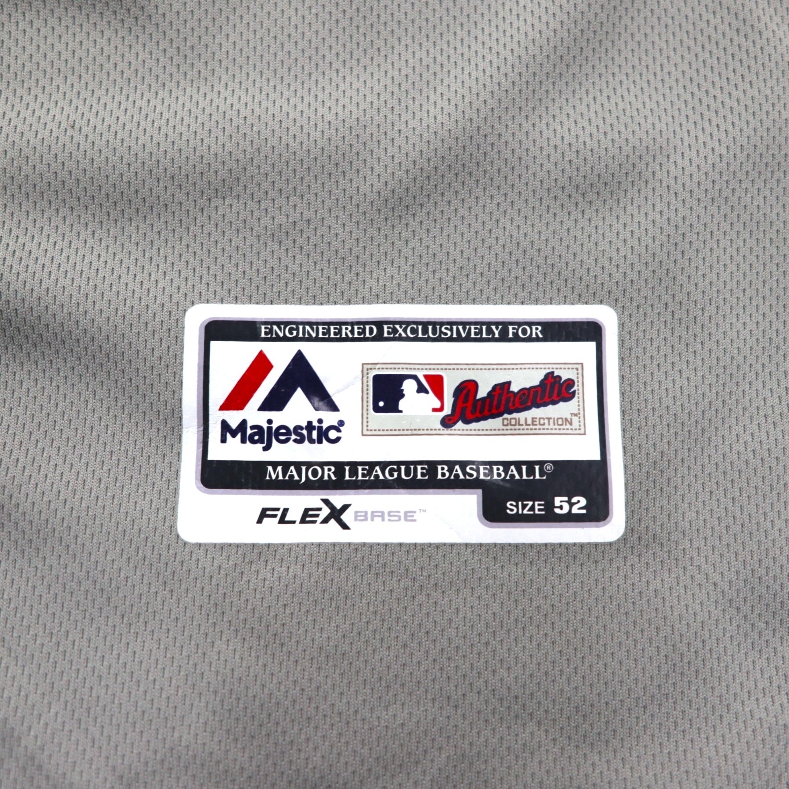 majestic USA MLB Maglia da baseball XL Grigio Detroit TIGERS Numerata FLEX BASE