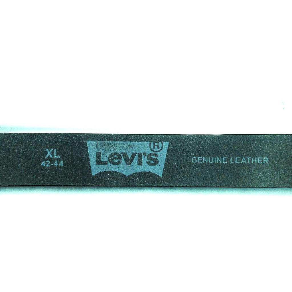 Cintura in pelle Levi's XL 42-44 nera 11LV320016 con fibbia in metallo