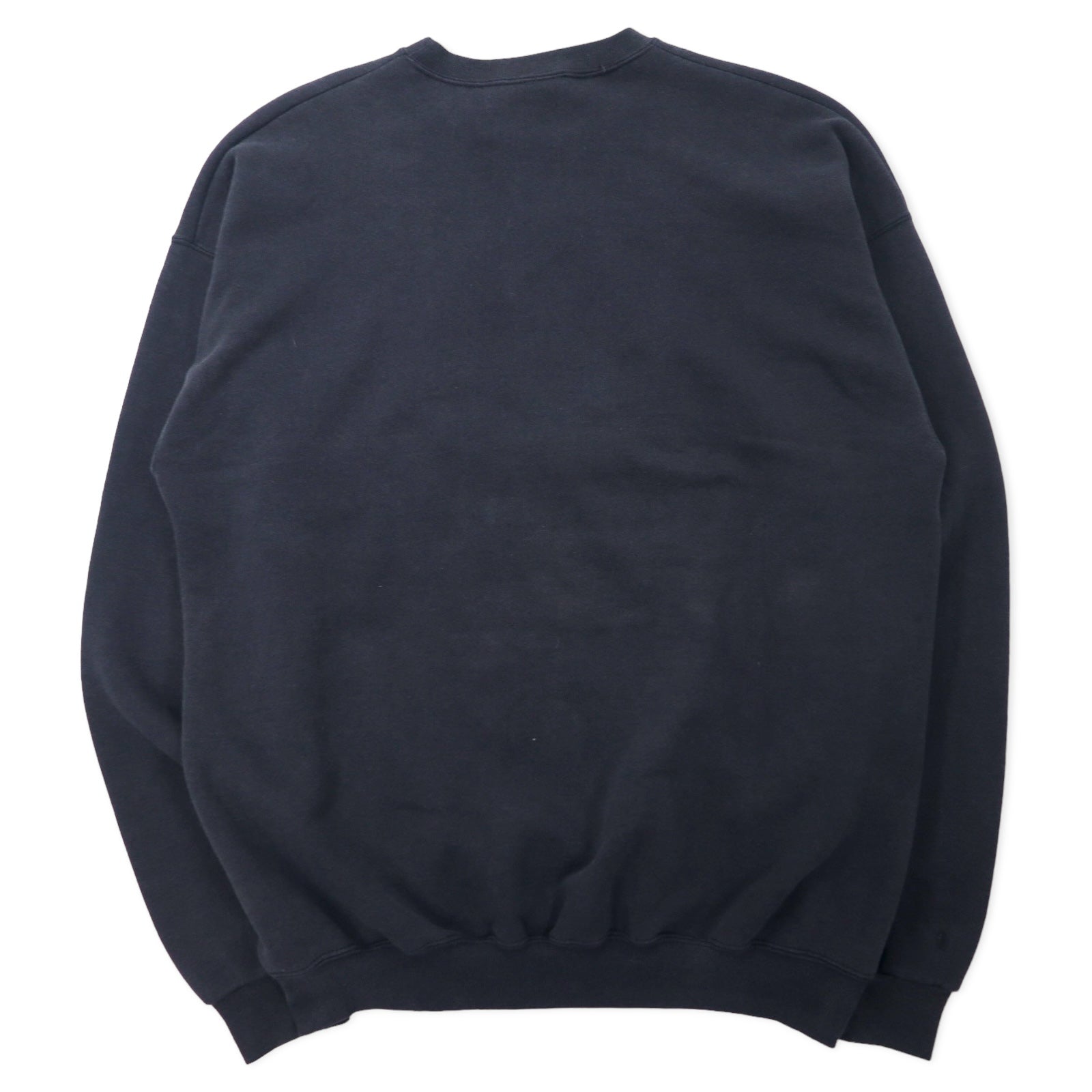 Felpa PM SPORTS USA anni '90 con ricamo college, XL, nera, cotone, OHIO STATE, taglia grande