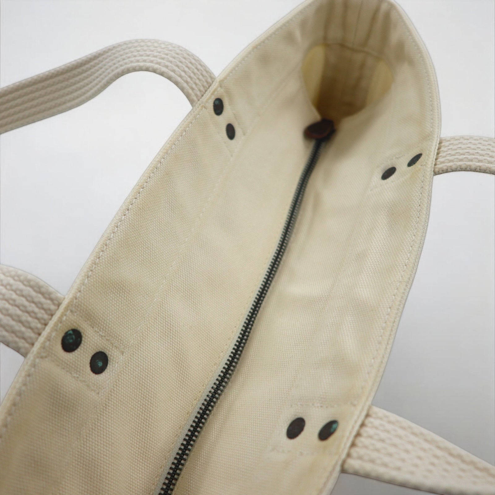 POLO RALPH LAUREN Borsa tote in tela bianca con ricamo Big Pony in cotone