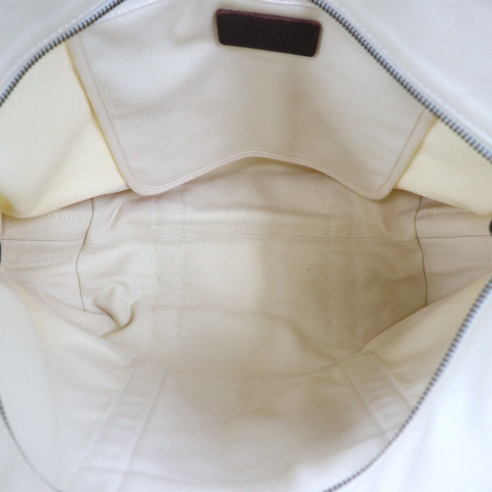 POLO RALPH LAUREN Borsa tote in tela bianca con ricamo Big Pony in cotone