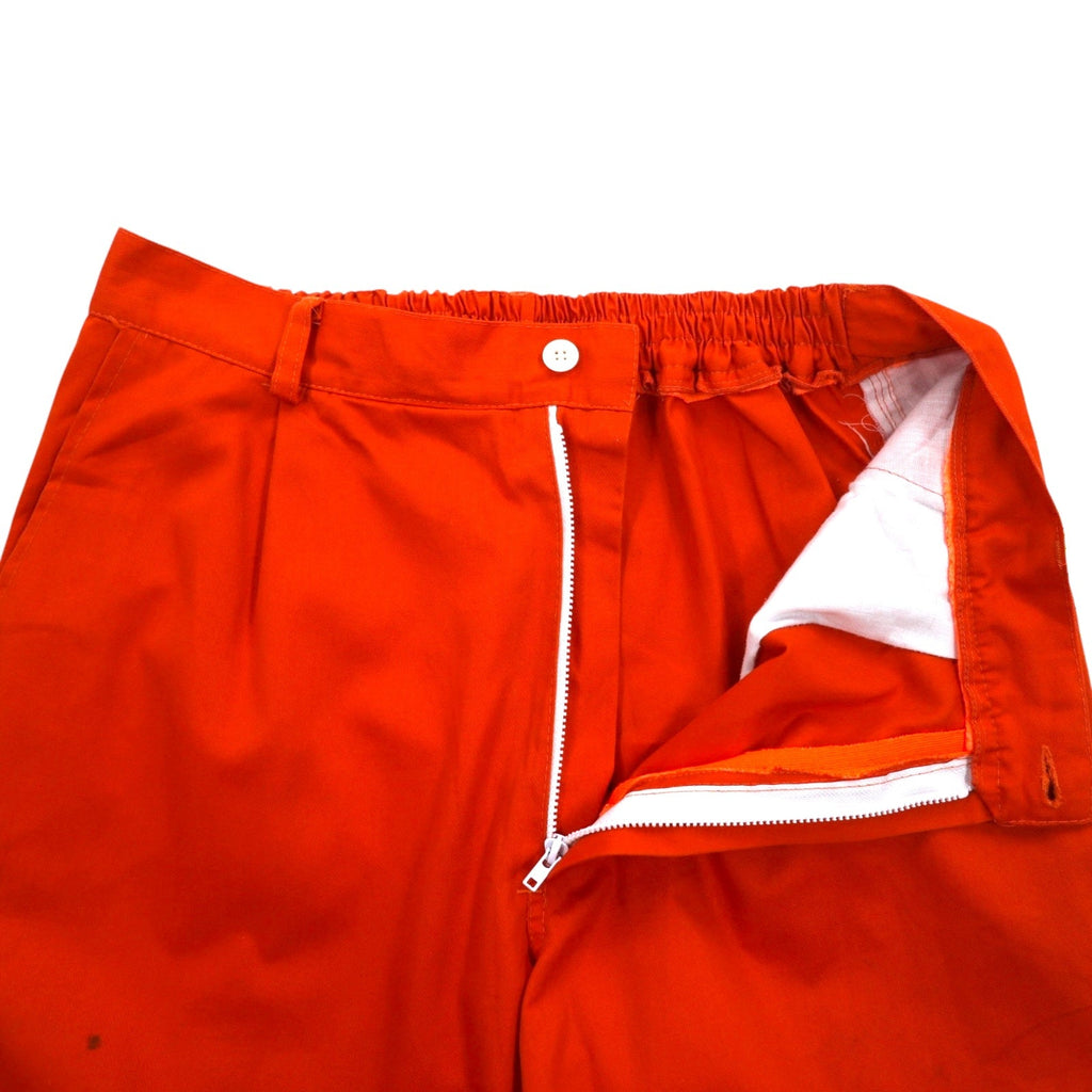 Pantaloni da lavoro Euro vintage CIV S.A M arancioni riflettenti