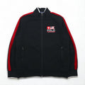 POLO RALPH LAUREN トラックジャケット ジャージ L ブラック ポリエステル コットン