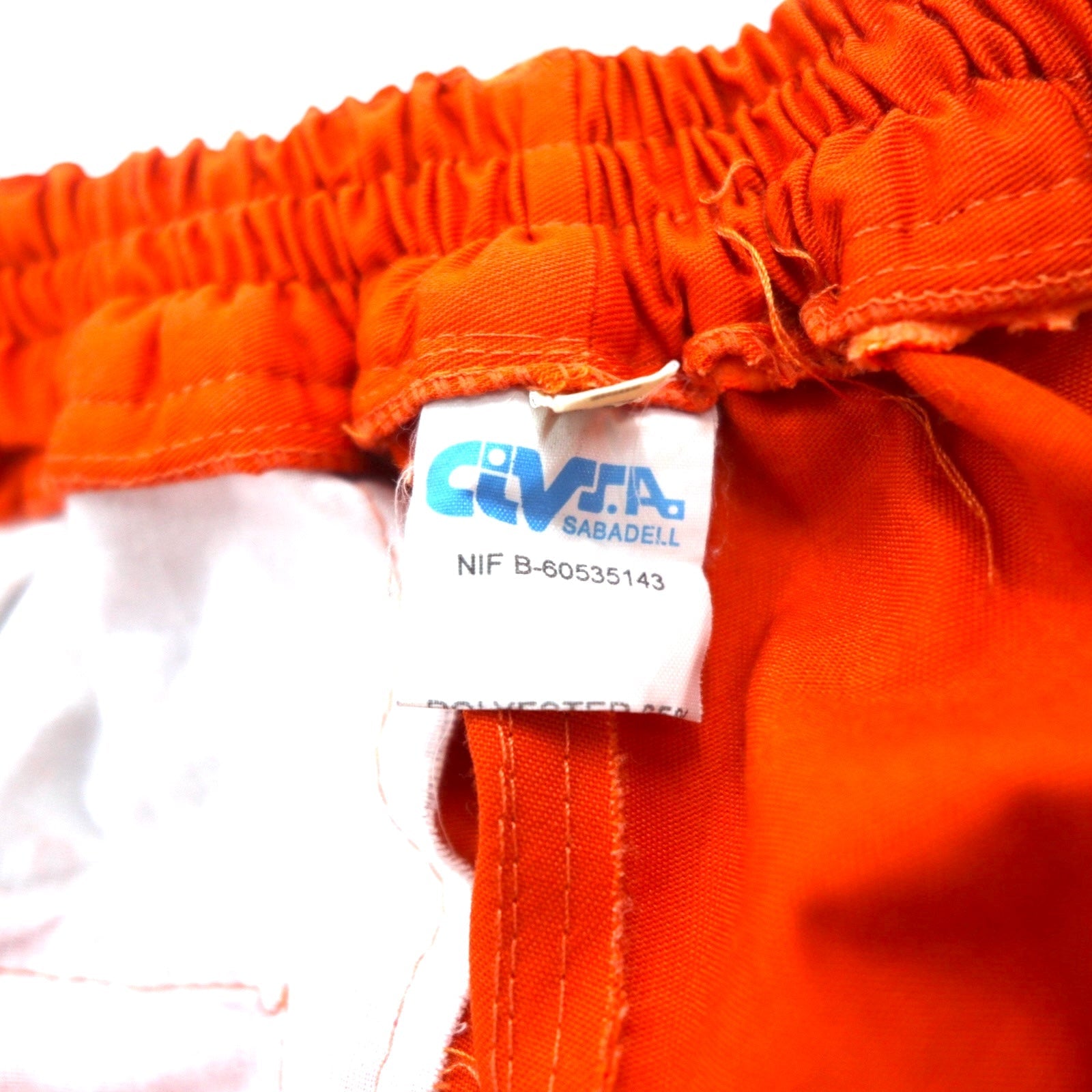 Pantaloni da lavoro Euro vintage CIV S.A M arancioni riflettenti