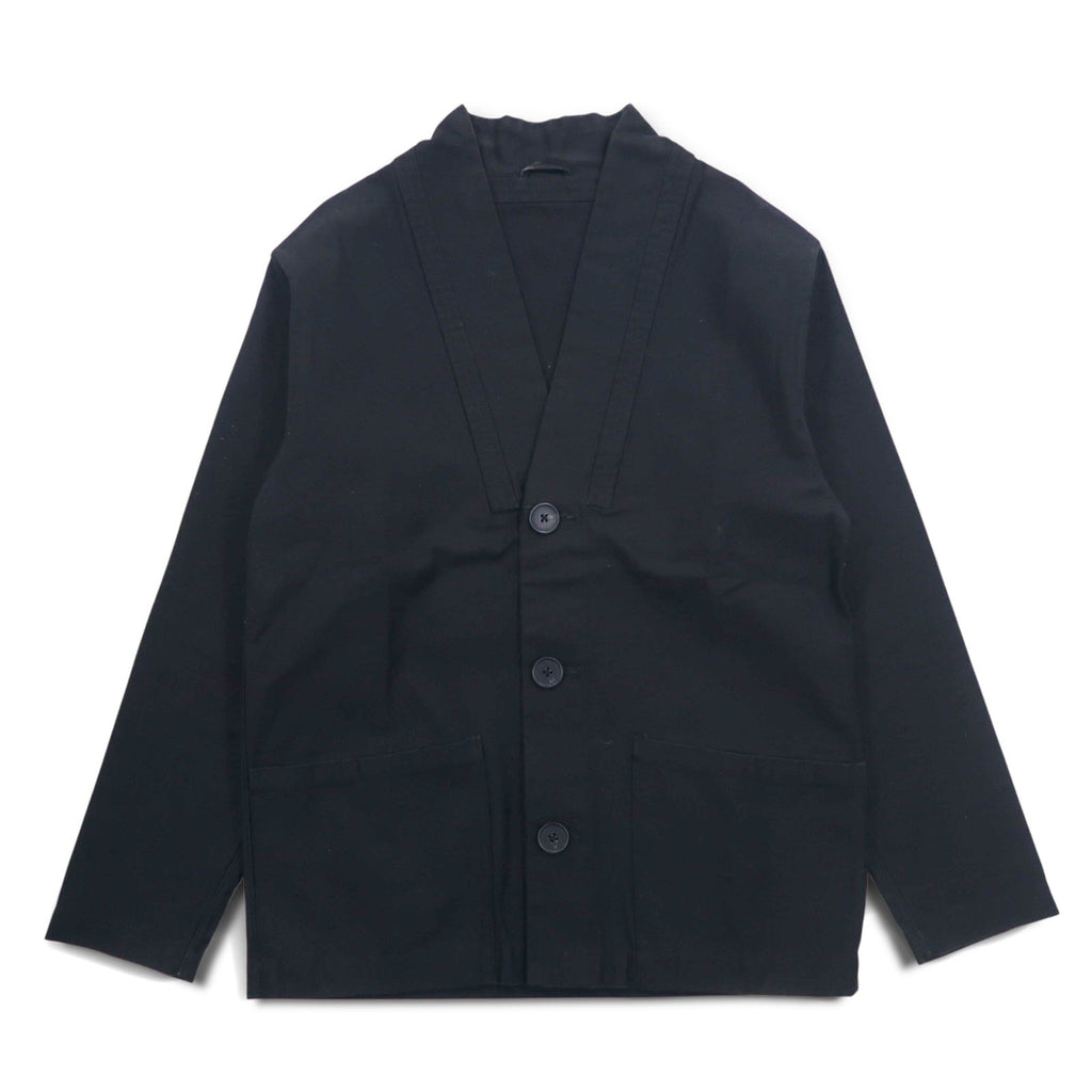 SATURDAYS NEW YORK CITY Hanten Jacket, Haori, taglia M, nero, cotone, modello HANTEN JACKET BBL-1805