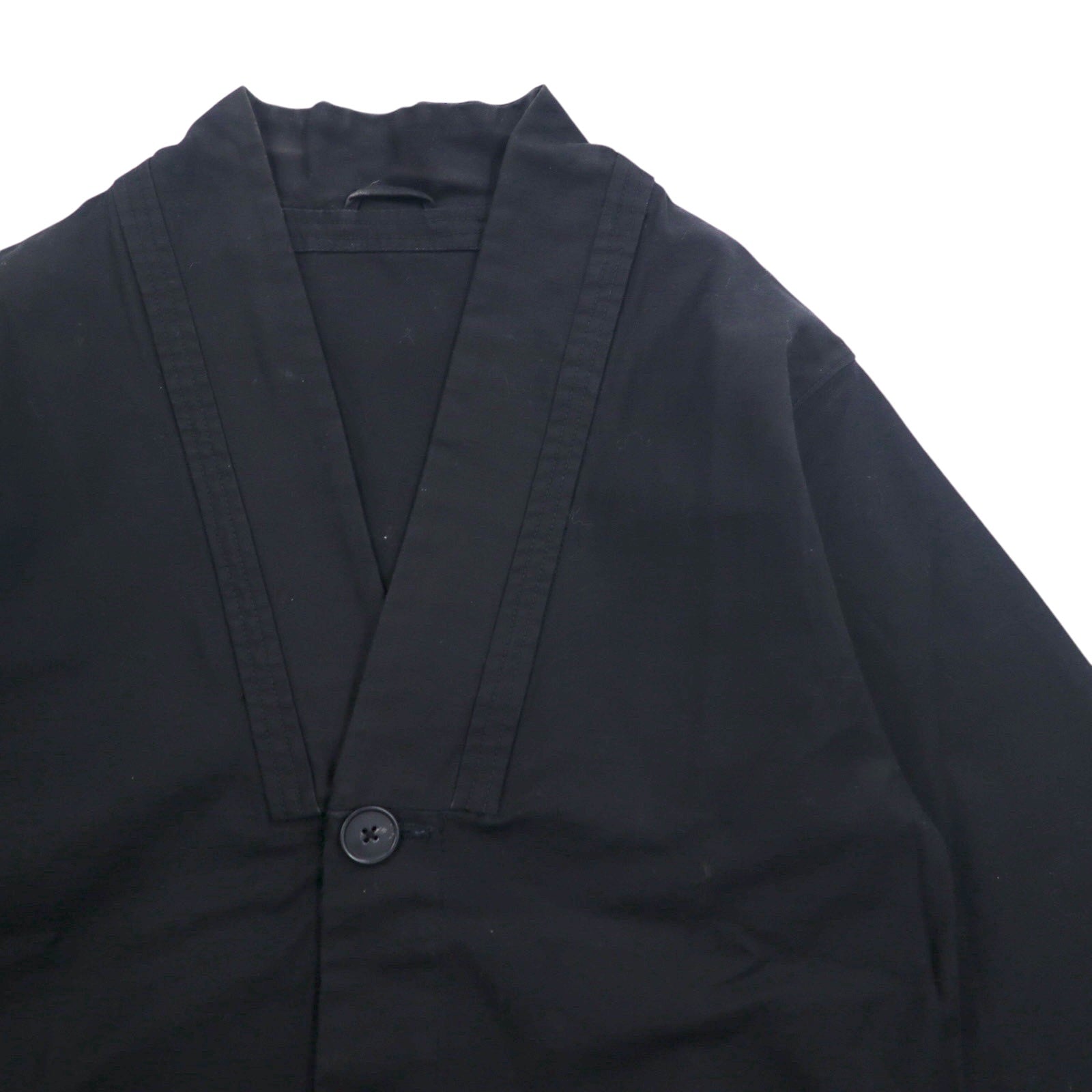SATURDAYS NEW YORK CITY Hanten Jacket, Haori, taglia M, nero, cotone, modello HANTEN JACKET BBL-1805
