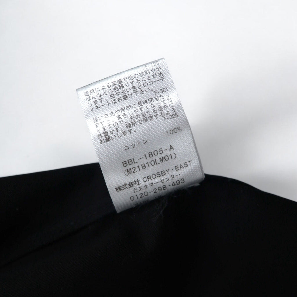 SATURDAYS NEW YORK CITY Hanten Jacket, Haori, taglia M, nero, cotone, modello HANTEN JACKET BBL-1805