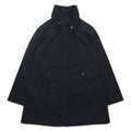 GALLERY Cappotto ad A con collo a listino, taglia XS, nero, cotone poliestere