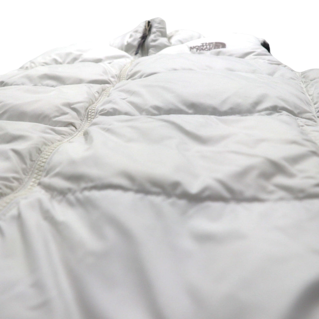 THE NORTH FACE ヌプシ 700フィルパワー ダウン ベスト M ホワイト ナイロン US規格