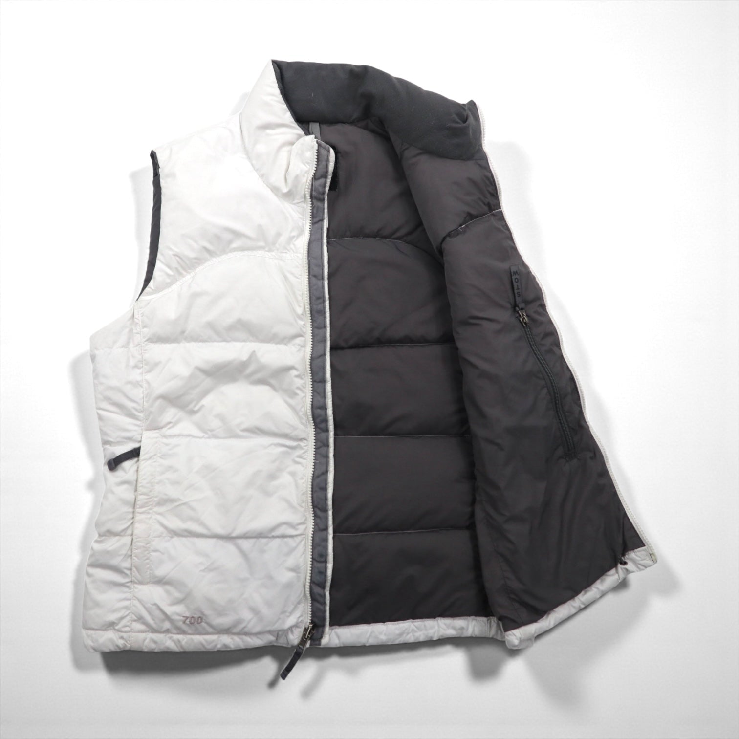 THE NORTH FACE ヌプシ 700フィルパワー ダウン ベスト M ホワイト ナイロン US規格