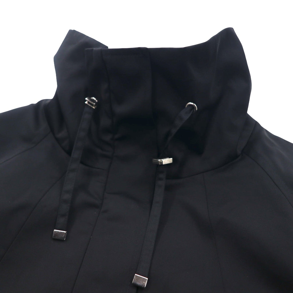 GALLERY Cappotto ad A con collo a listino, taglia XS, nero, cotone poliestere