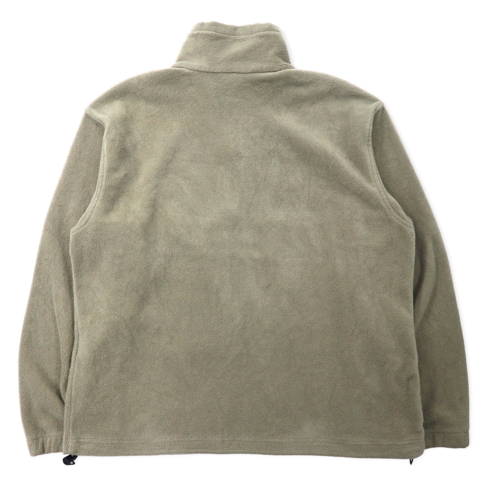 Columbia Giacca in pile full zip L beige poliestere con ricamo logo WM6113
