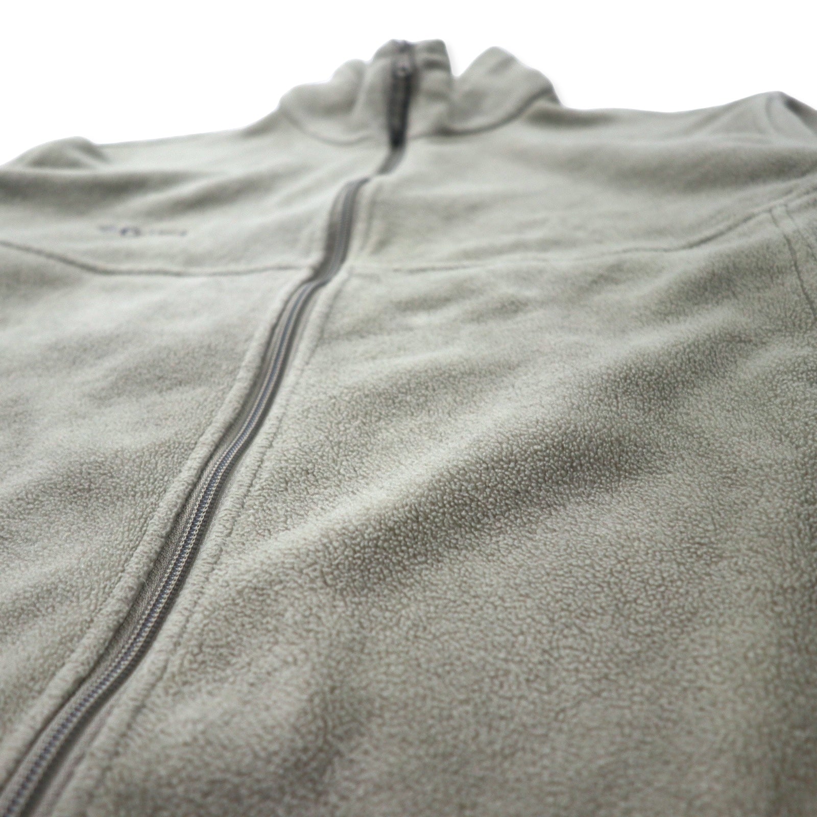 Columbia Giacca in pile full zip L beige poliestere con ricamo logo WM6113