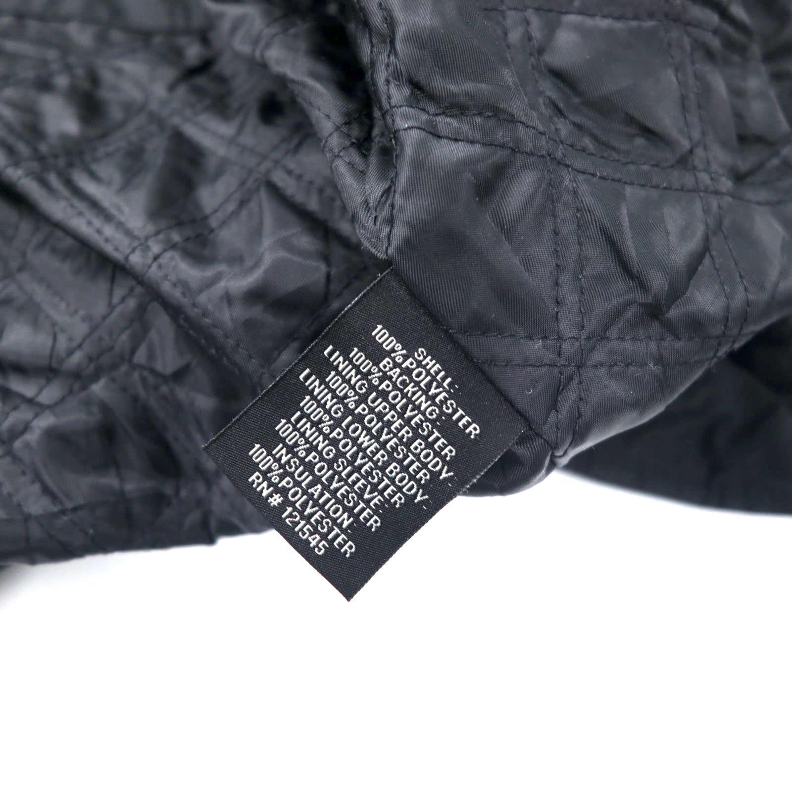 LONDON FOG Giacca Harrington Swingtop L nera in poliestere con fodera in pile