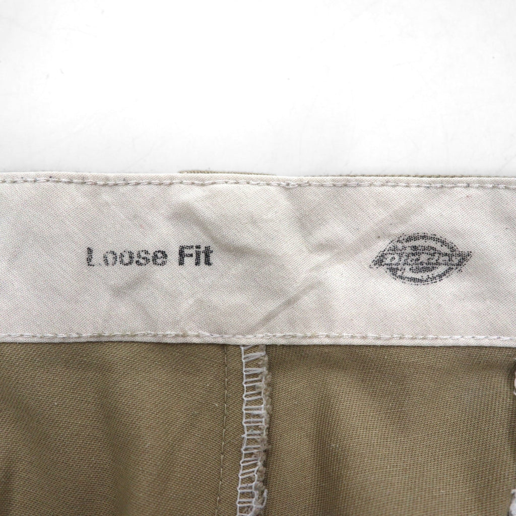 Dickies Pantaloncini cargo twill taglio ampio L Beige LOOSE FIT WR888DS