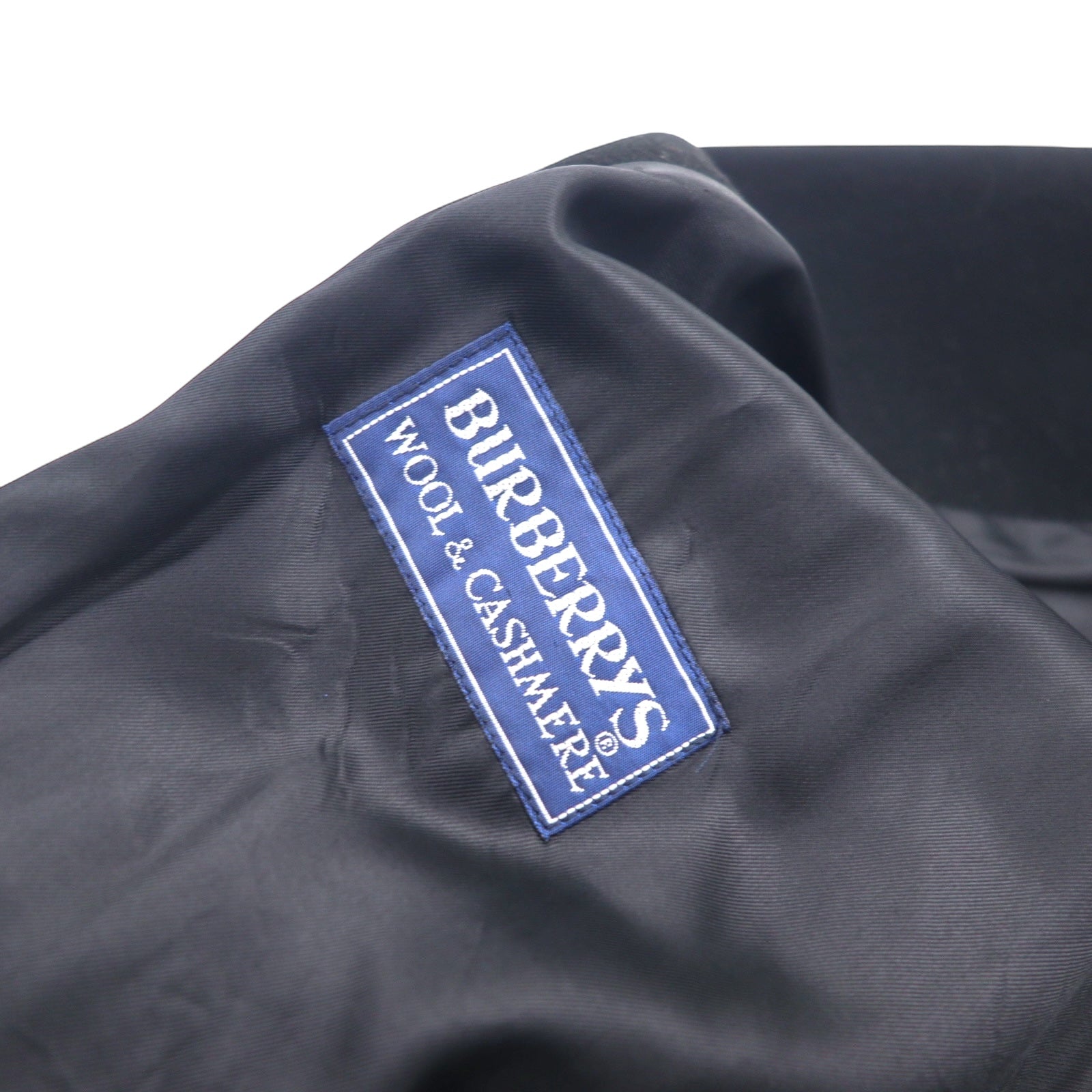 Burberrys Chester Coat in Cashmere, Made in Spain, Size M, Black, Wool and Cashmere