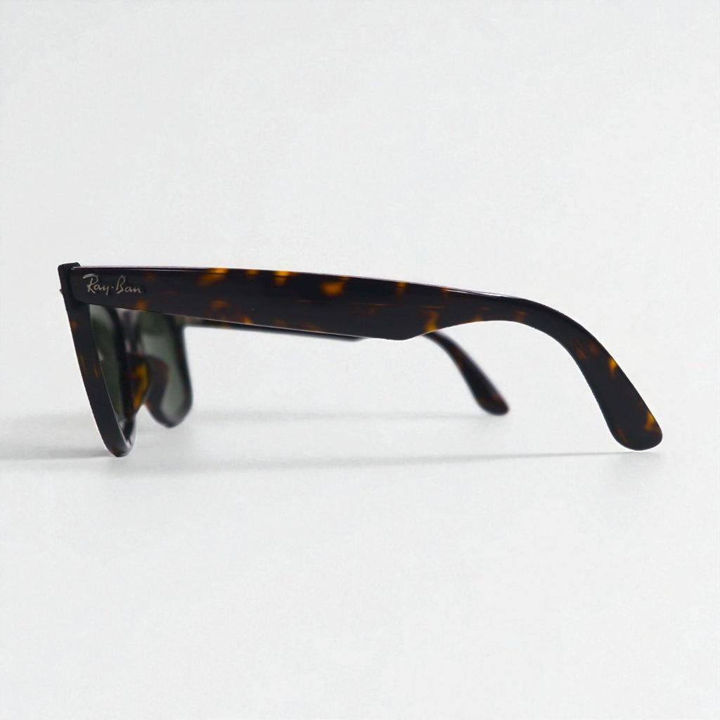 Ray-Ban ウェイファーラー WAYFARER ウェリントン サングラス ブラウン ベッコウ RB2140-F 902 52-22 3N イタリア製