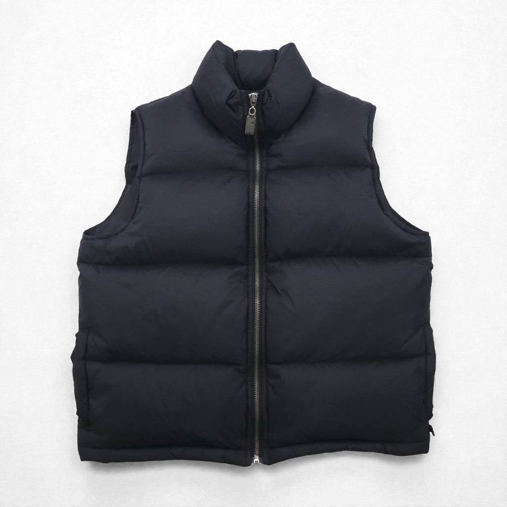 POLO JEANS CO. Ralph Lauren 90年代 ボリューム  ダウンベスト S ブラック リップストップ