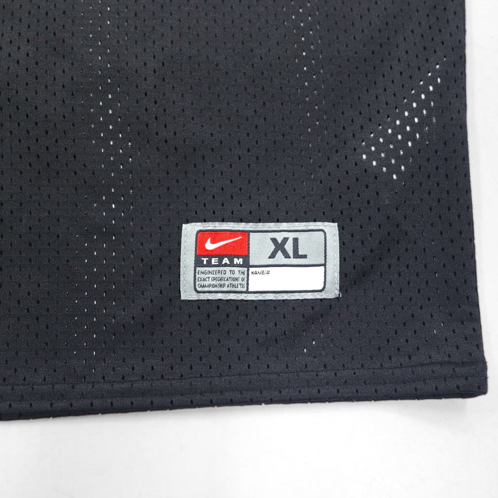 NIKE メッシュ ゲームシャツ XL ブラック ポリエステル スウォッシュ 678434-010 未使用品
