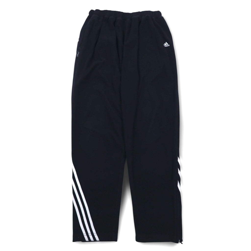 adidas Anni 2000 Pantaloni in pile Facili Pantaloni da tuta Tuta sportiva XL Nero 3 strisce