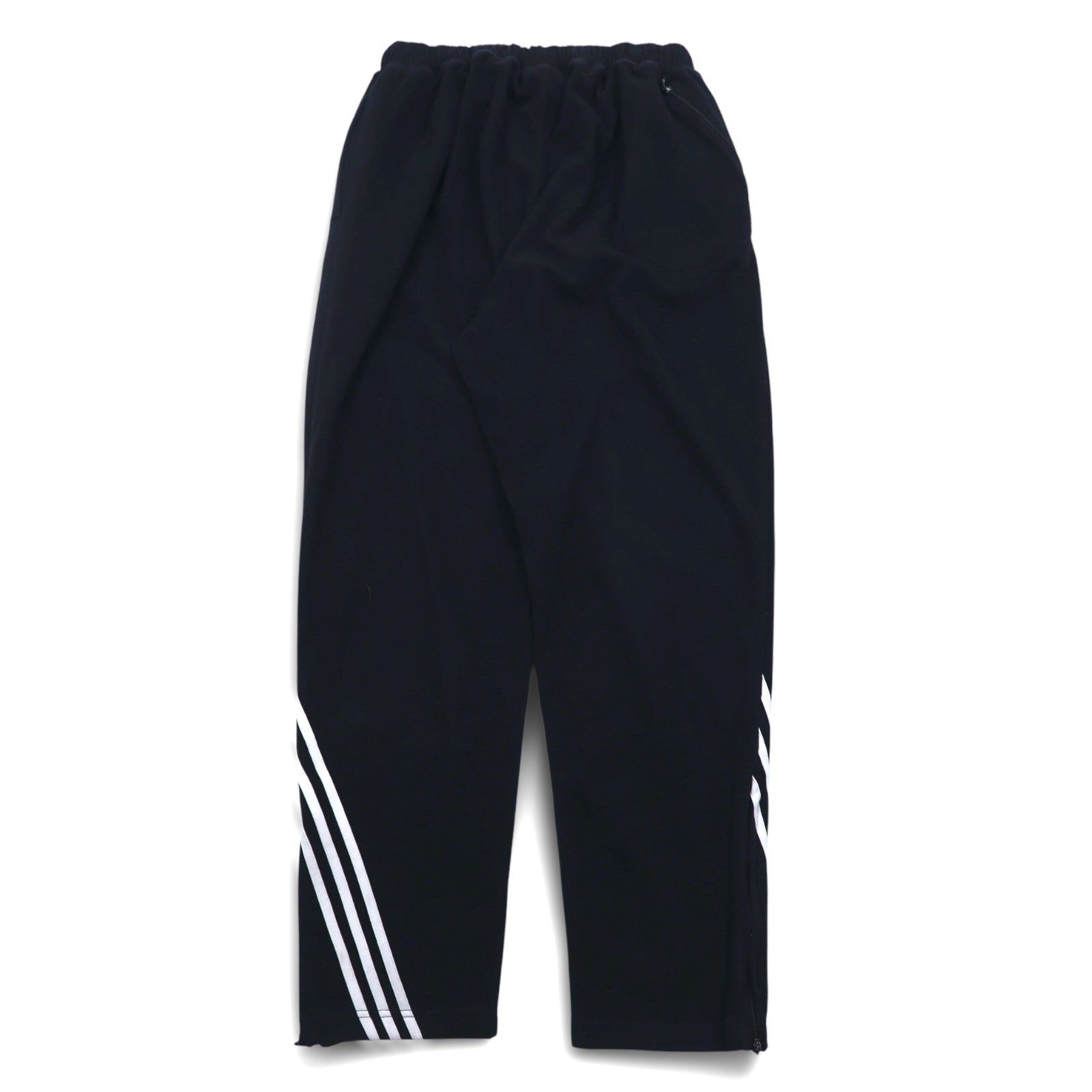 adidas Anni 2000 Pantaloni in pile Facili Pantaloni da tuta Tuta sportiva XL Nero 3 strisce