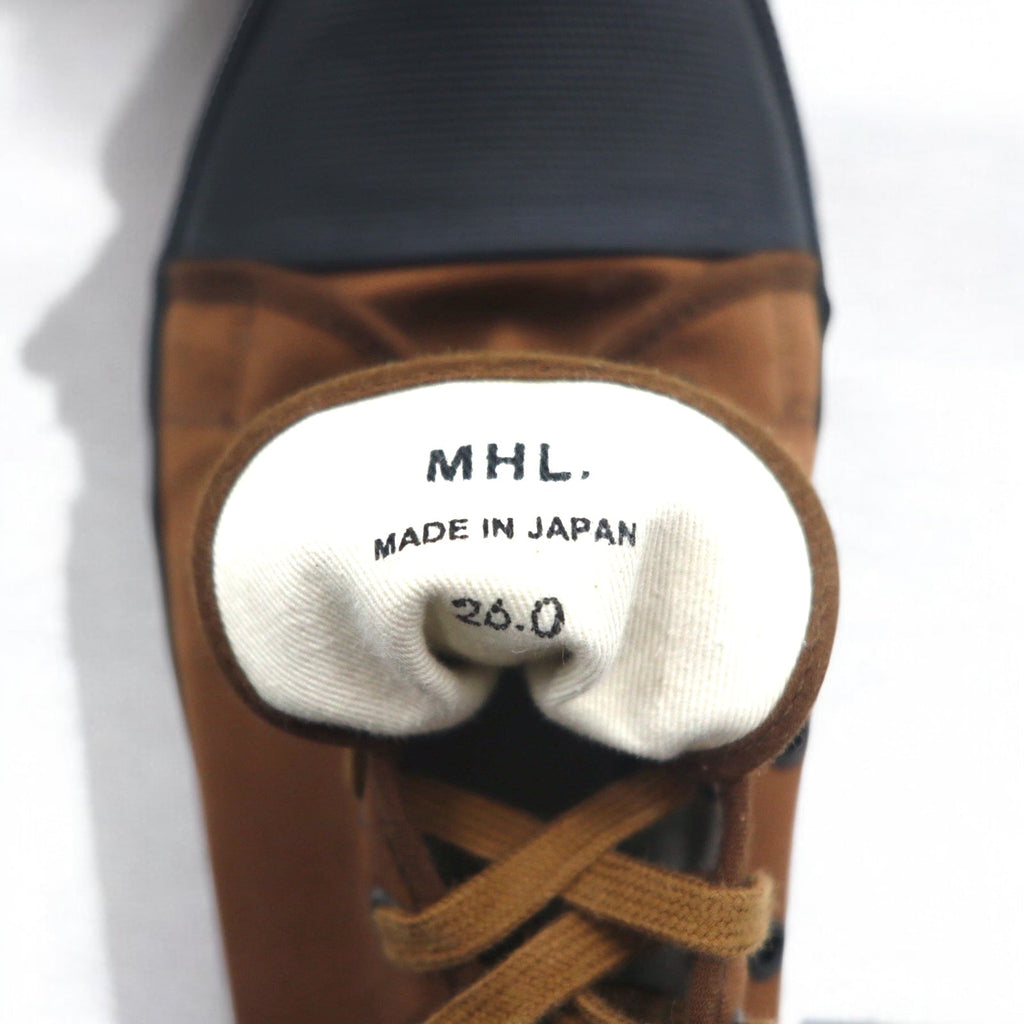 MHL. アーミーシューズ ARMY SHOES スニーカー 26cm ブラウン キャンバス 日本製