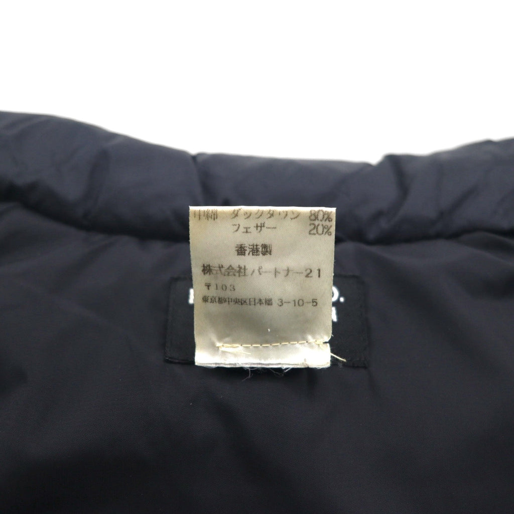 POLO JEANS CO. Ralph Lauren 90年代 ボリューム  ダウンベスト S ブラック リップストップ