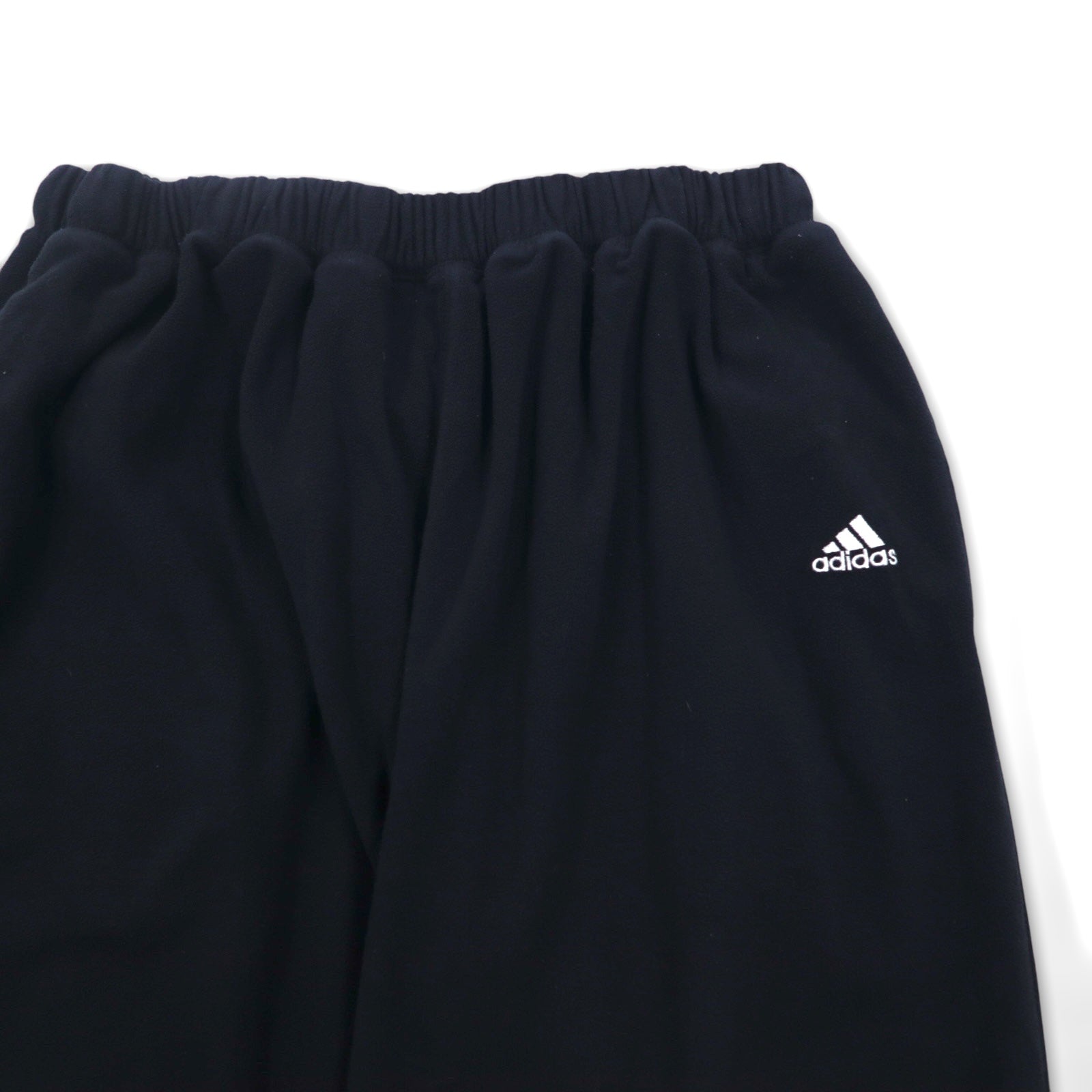 adidas Anni 2000 Pantaloni in pile Facili Pantaloni da tuta Tuta sportiva XL Nero 3 strisce