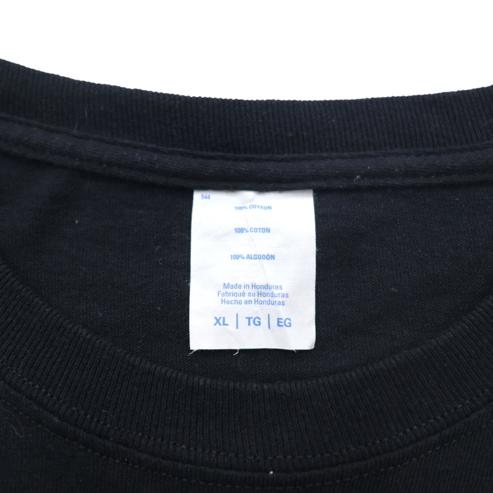 NFL グリーンベイ パッカーズ GREEN BAY PECKERS ロングスリーブTシャツ ロンT XL ブラック ホンジュラス製