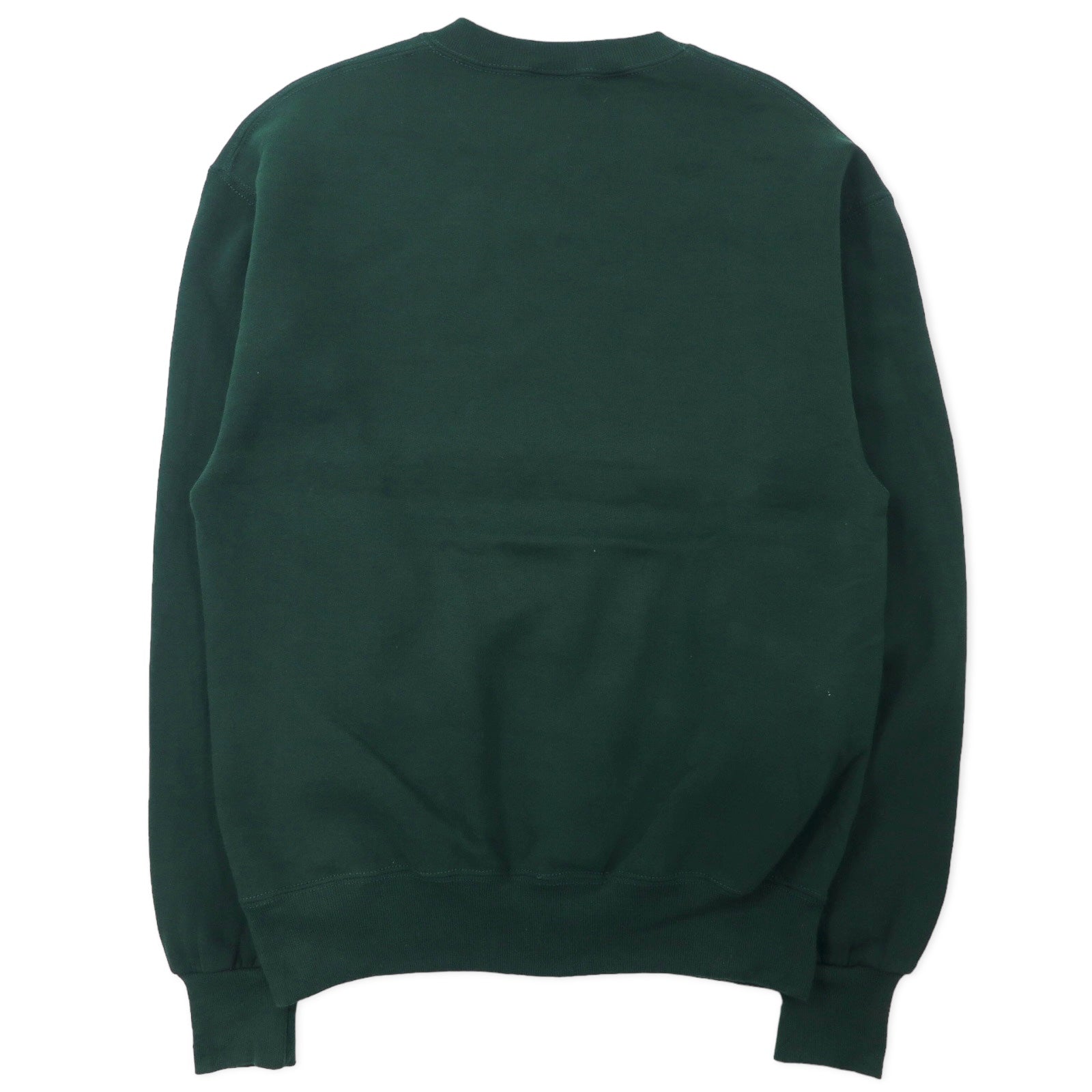JERZEES Made in USA Anni '90 SUPER SWEATS Felpa girocollo M Verde Cotone Interno felpato YHS Dance Team Ricamo piccolo