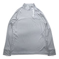 Columbia ハーフジップ トップス ロンT M グレー OMNI-WICK NEW CLASSIC PULLOVER 19S97WL