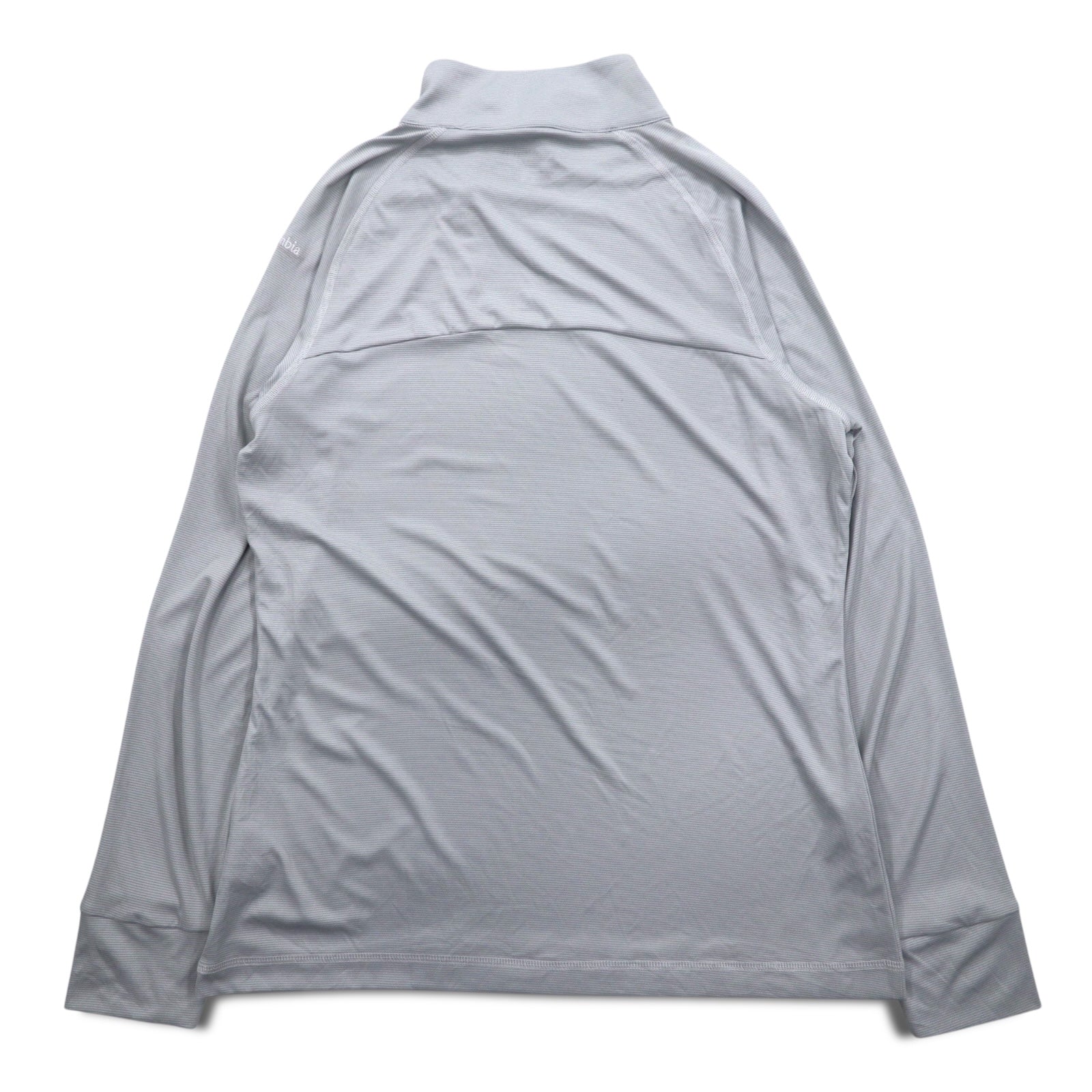Columbia ハーフジップ トップス ロンT M グレー OMNI-WICK NEW CLASSIC PULLOVER 19S97WL