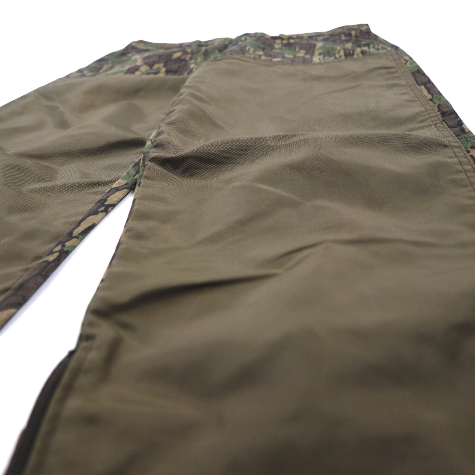 Pantaloni da caccia WINCHESTER anni '90, taglia L, color kaki, mimetismo realtree, inserti a contrasto, cerniere alle caviglie, CONCEAL