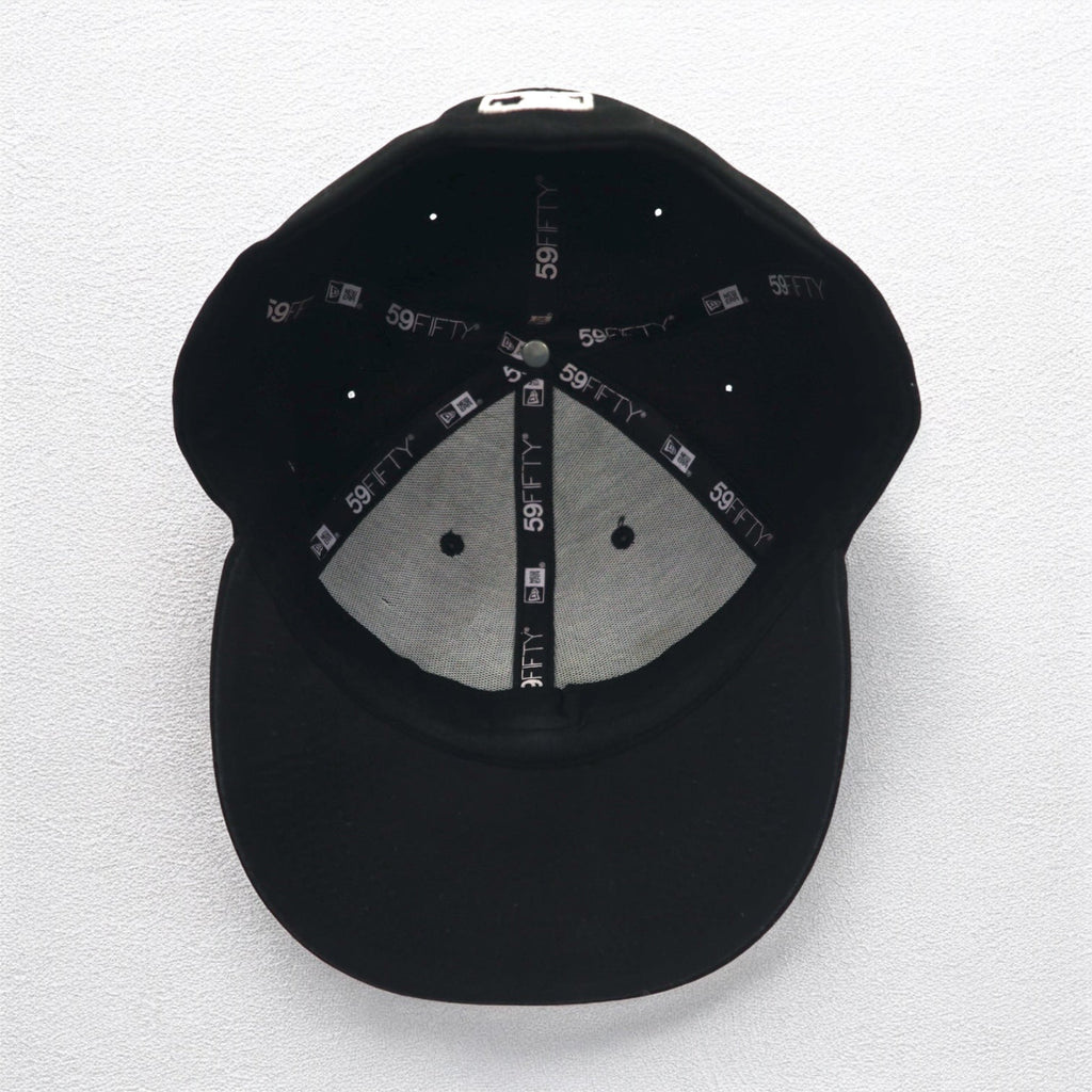 NEW ERA ベースボールキャップ 57.7cm ブラック ポリエステル MLB NY New York Mets ニューヨークメッツ