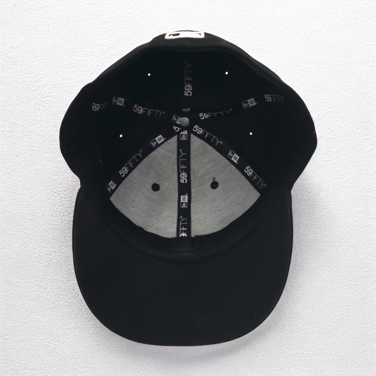 NEW ERA ベースボールキャップ 57.7cm ブラック ポリエステル MLB NY New York Mets ニューヨークメッツ