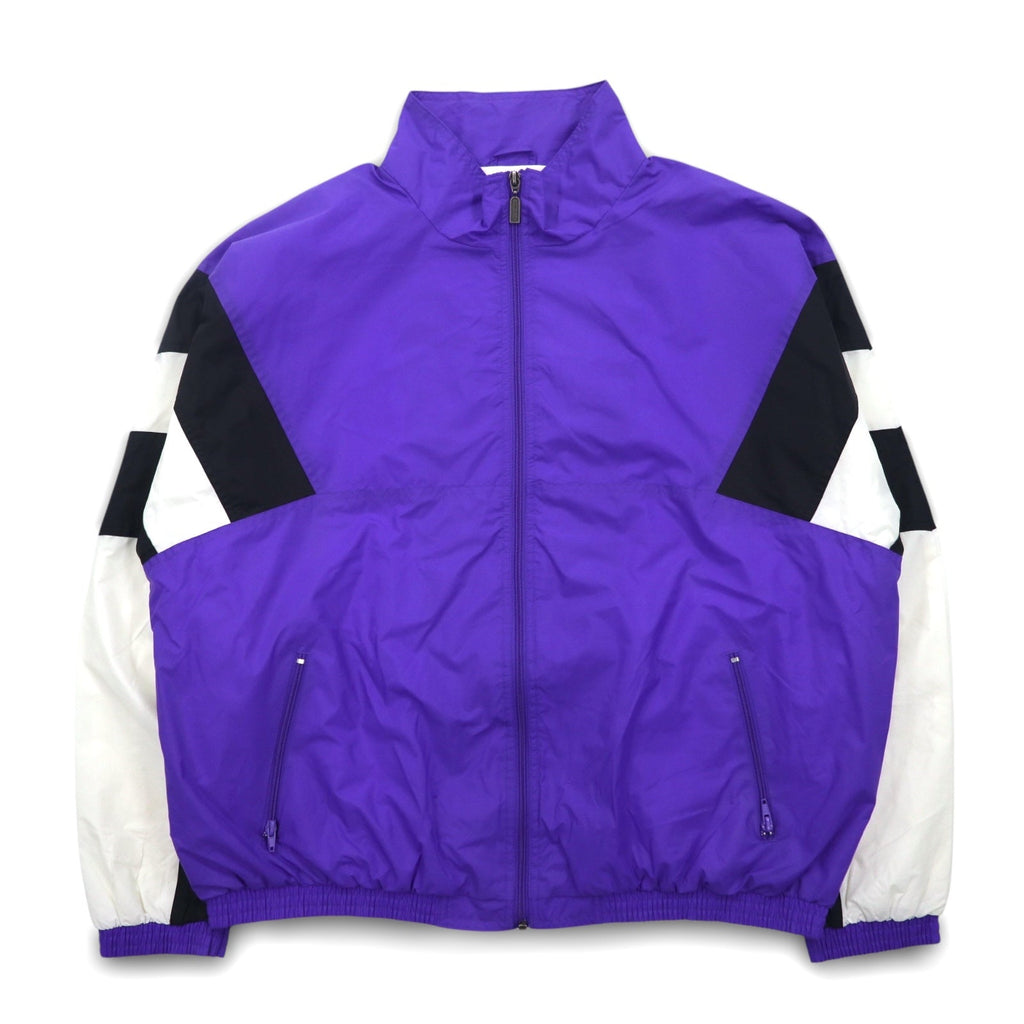 Giacca in nylon Holloway anni '90, taglia XL, colore viola, ricamo posteriore Corvette Club Chevrolet