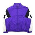 Giacca in nylon Holloway anni '90, taglia XL, colore viola, ricamo posteriore Corvette Club Chevrolet