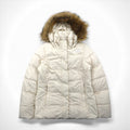 THE NORTH FACE 550フィルパワー ダウンジャケット M ホワイト NF0A4R33 ファー着脱式