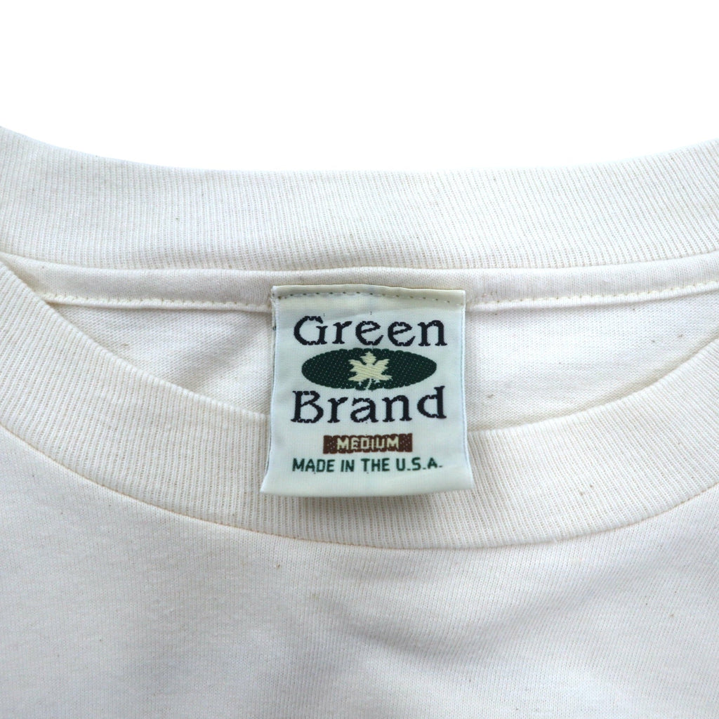 T-shirt a maniche lunghe Green Brand anni '90, Made in USA, stampa sulle maniche, taglia XL, SPORTSMEN FISH AND WILDLIFE